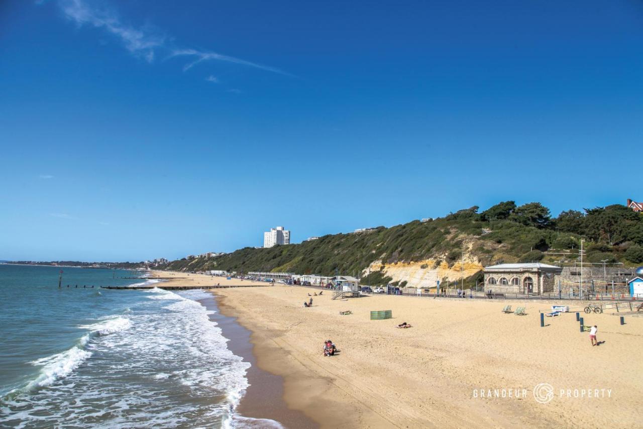 Bournecoast - Stylish Flat With Balcony - Sea Glimpses - 10 Min Walk To Beach - Parking - Wifi - Fm8406 Bournemouth Exteriör bild